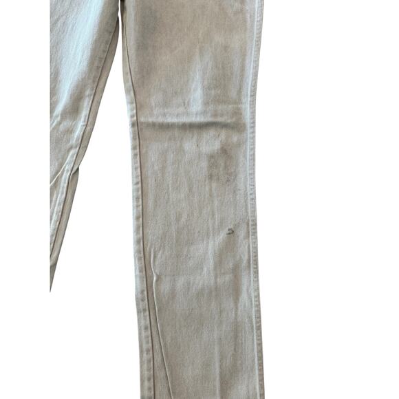 Wrangler 936TAN Cowboy Cut Jeans Men’s 36x34 Tan Denim – Workwear, Distressed - Picture 4 of 10